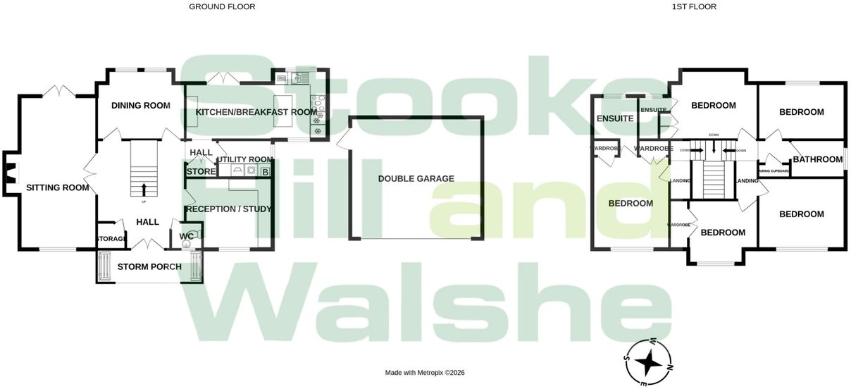 Jasmine Lane, Burghill, Hereford, HR4 floorplan