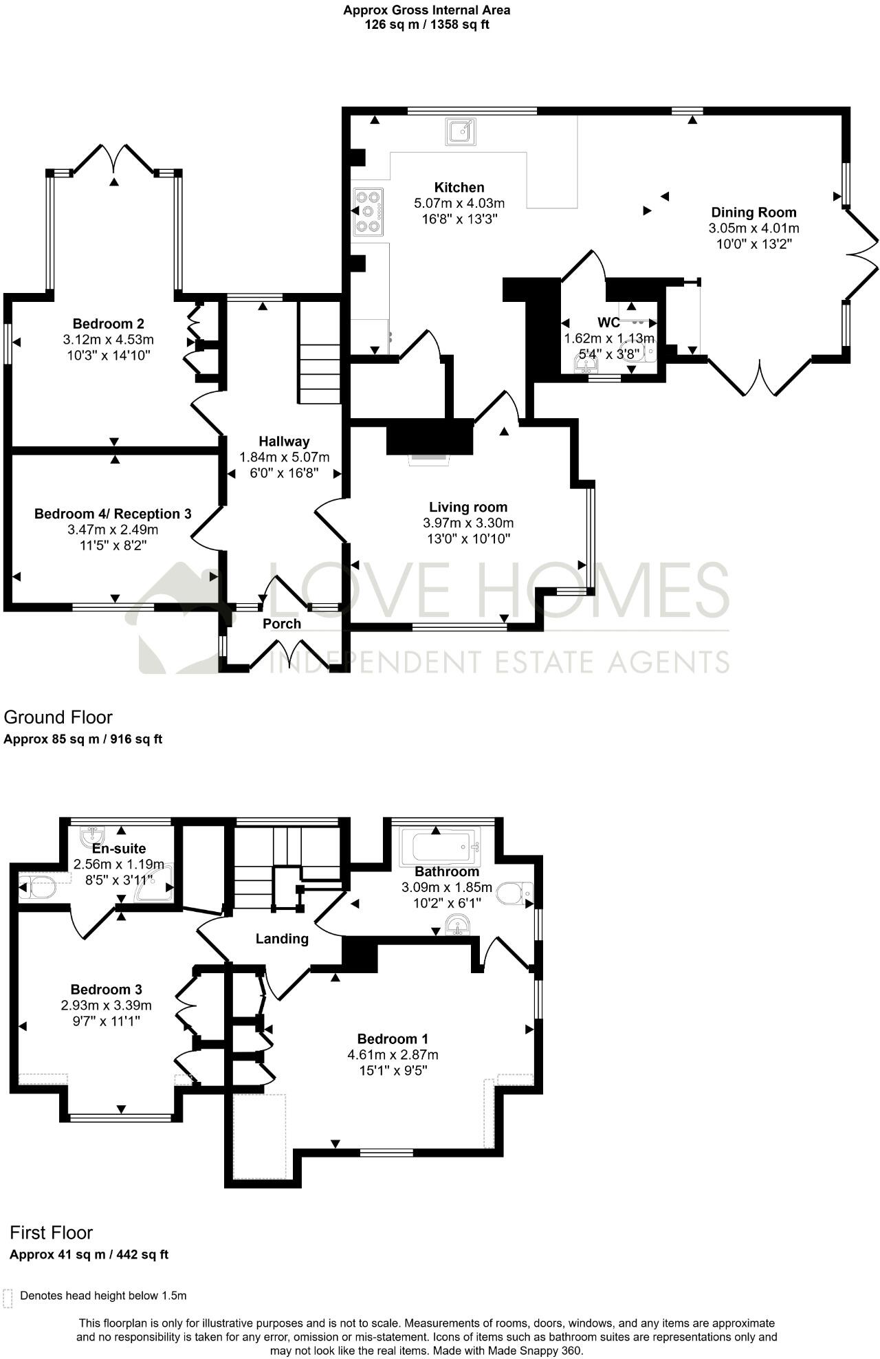 Ainspool Lane, Churchtown, PR3 floorplan