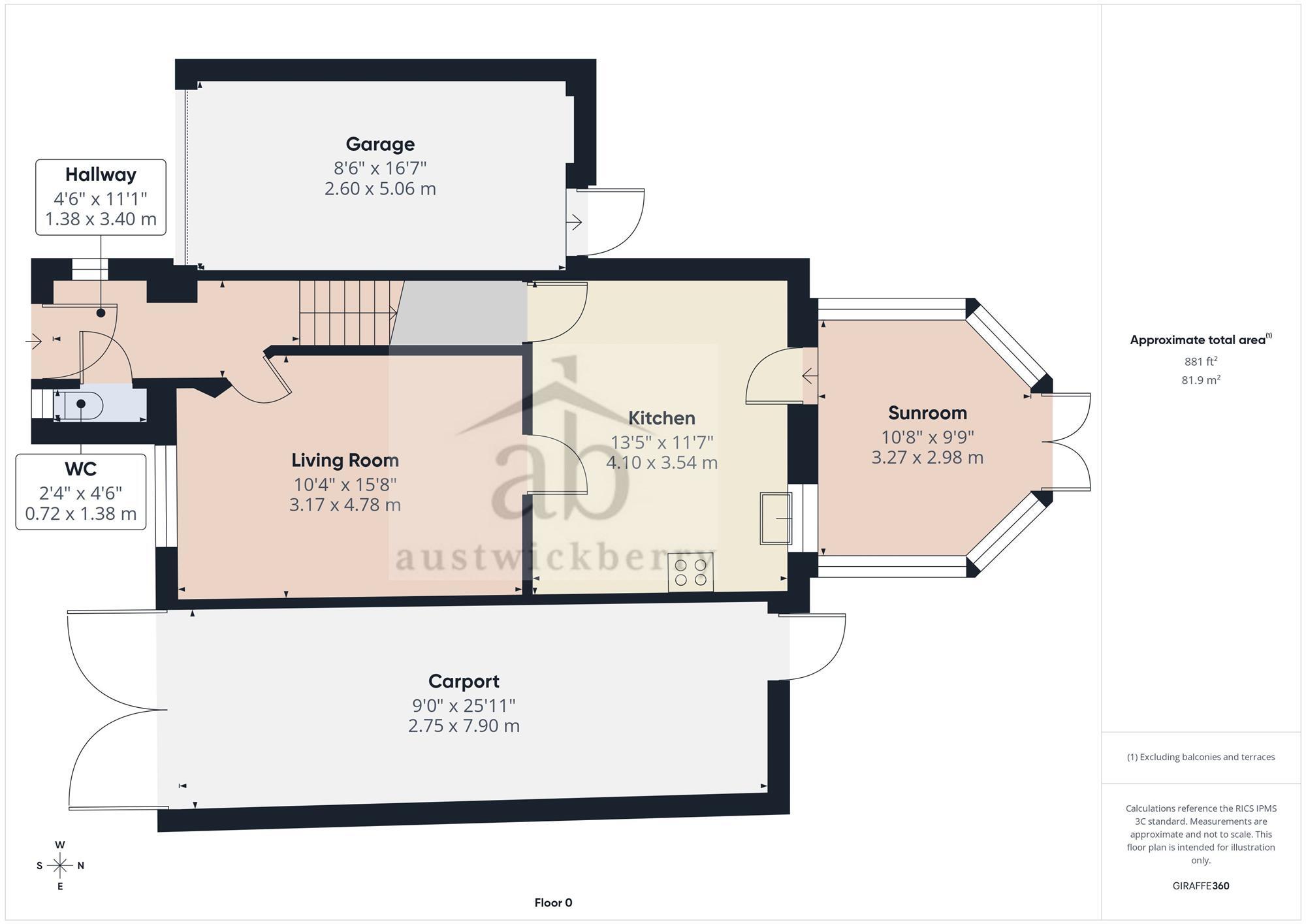 Knights Lane, Kesgrave floorplan