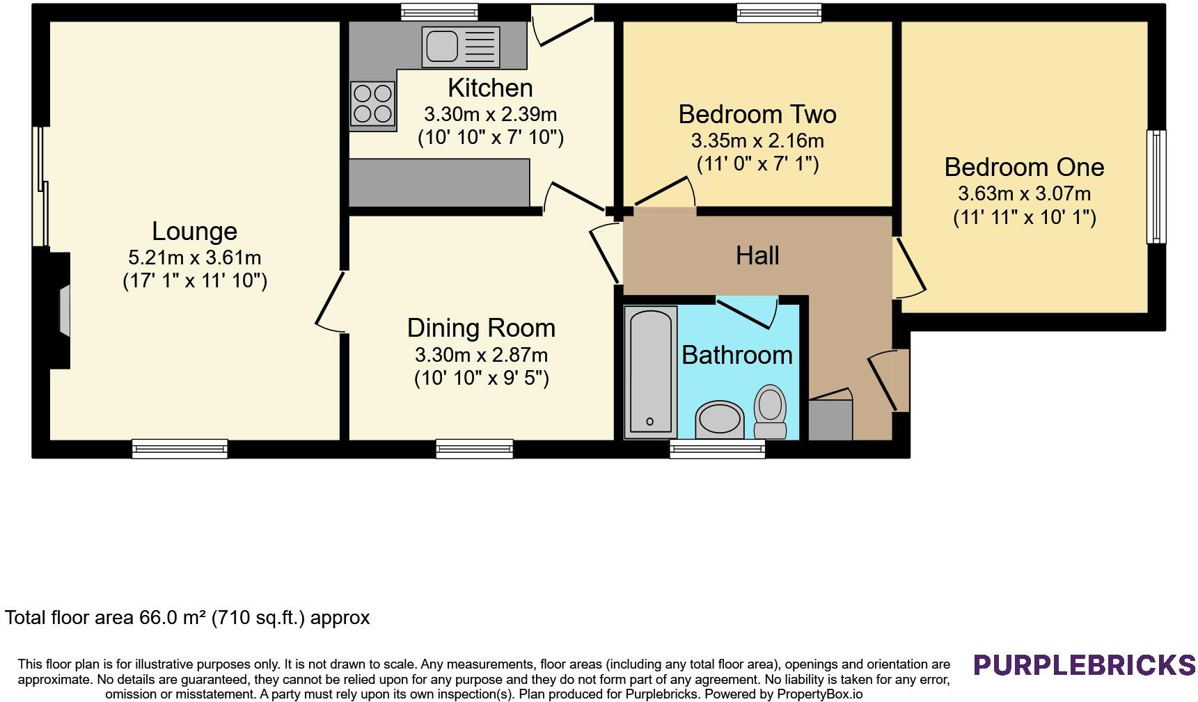 12, Dale Street, Wednesbury, WS10 floorplan
