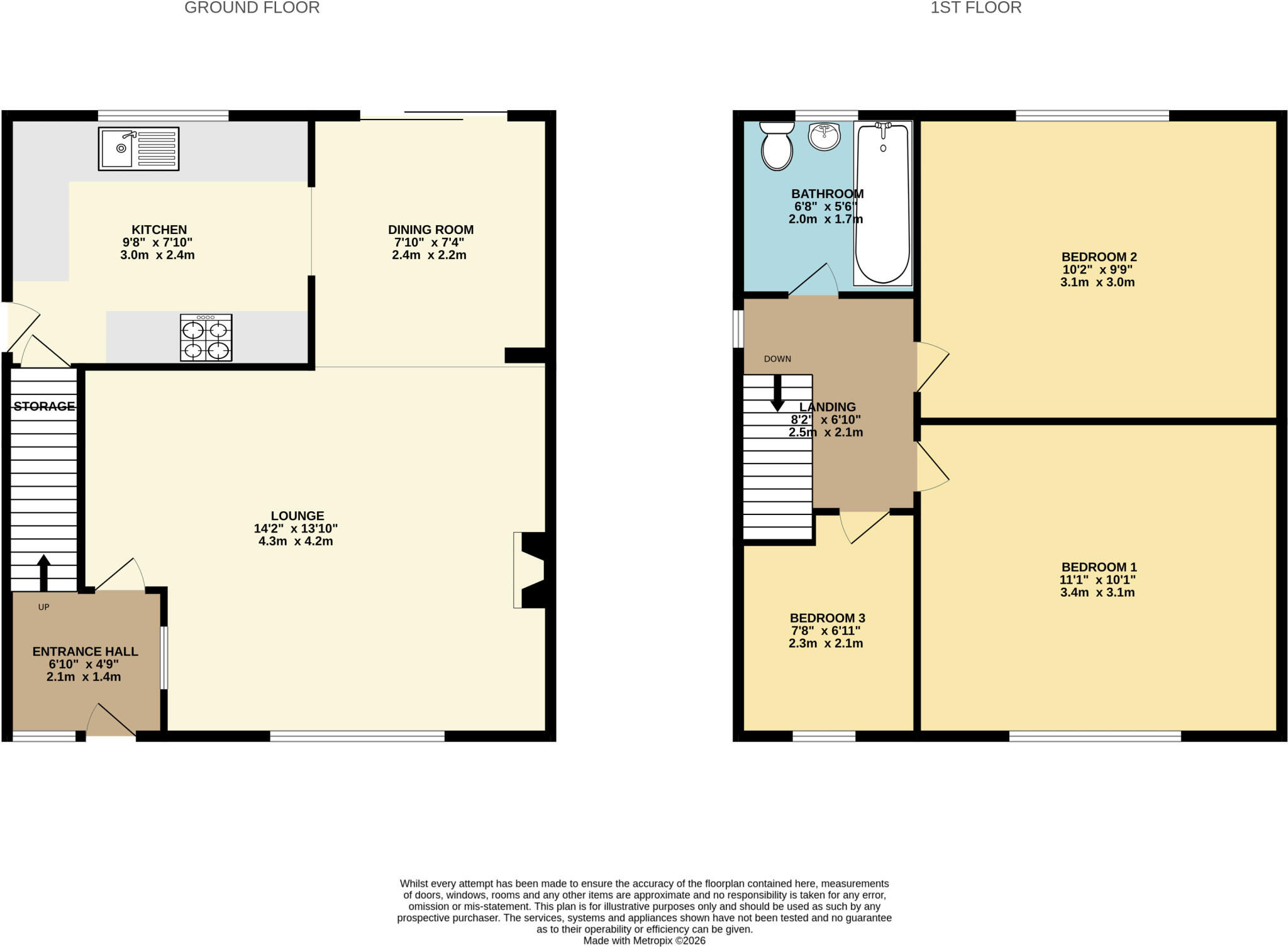 Hendon Street, Leigh floorplan