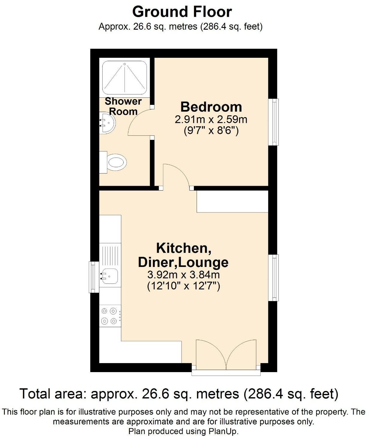 6 Trem Y Mor, Rhosneigr, LL64 floorplan