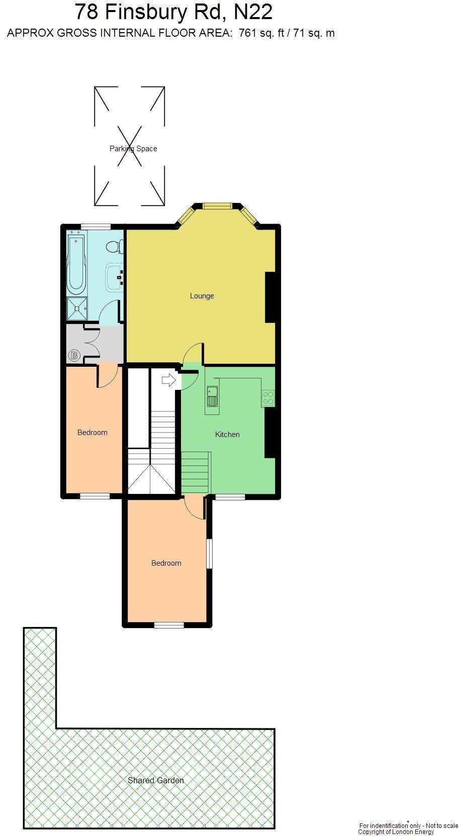 FINSBURY ROAD, WOOD GREEN, N22 floorplan