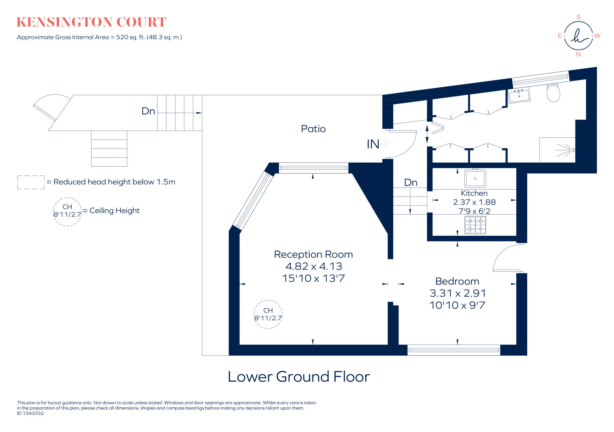 Kensington Court, London, W8 floorplan