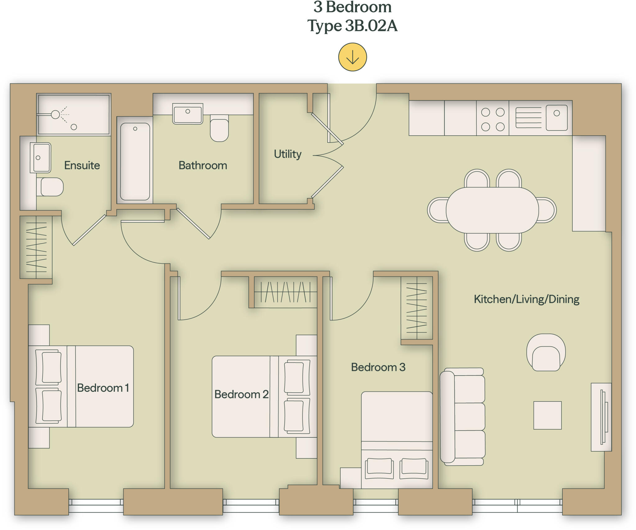 Newland House, Bargate Walk, Southampton floorplan