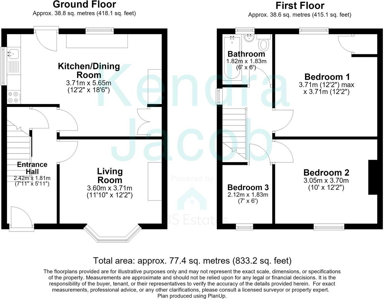 Gateford Avenue, Worksop floorplan