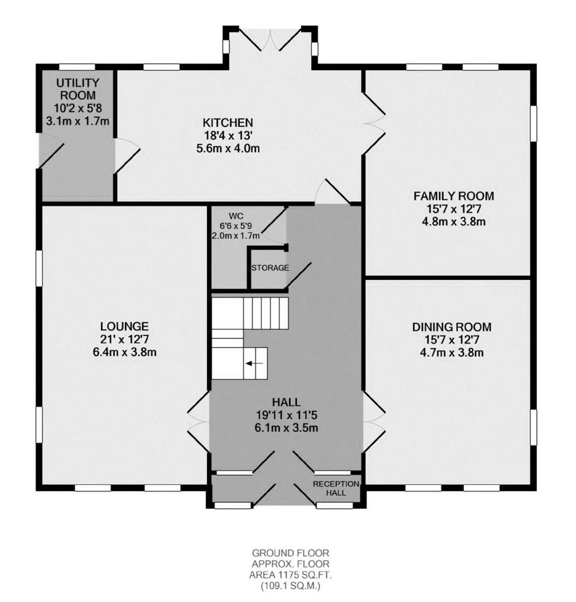 Amerston Close, Billingham, TS22 5 floorplan