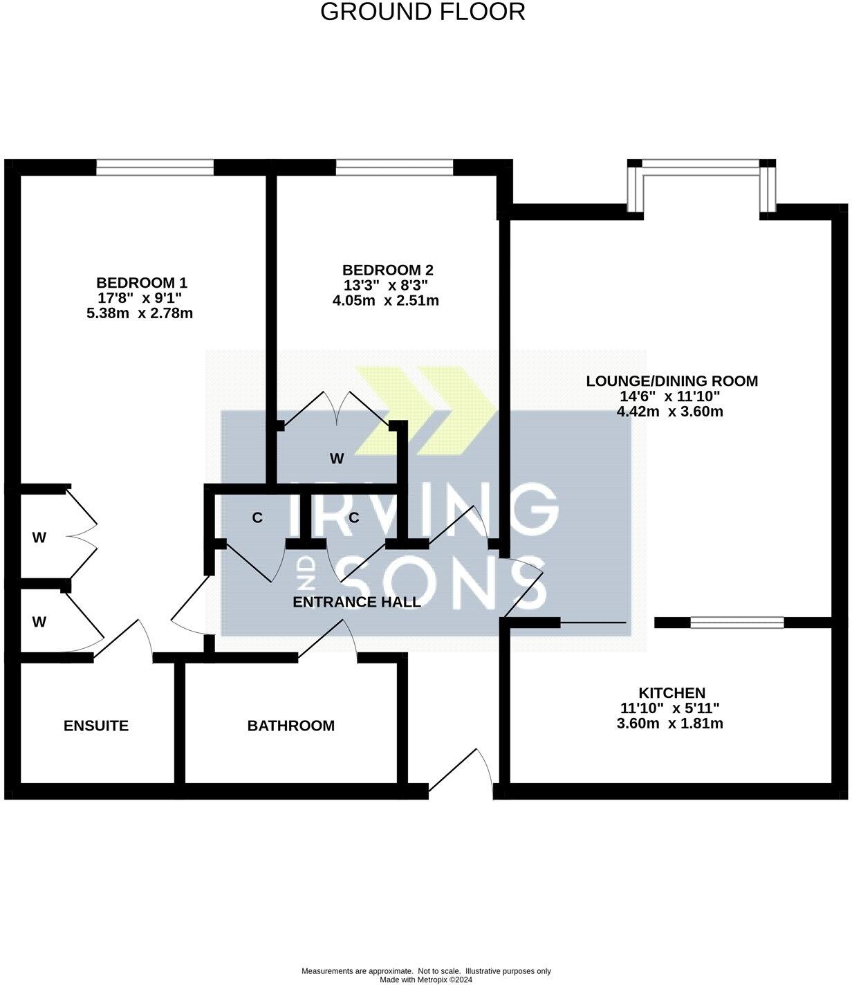 Jenner Close, Verwood, Dorset, BH31 floorplan