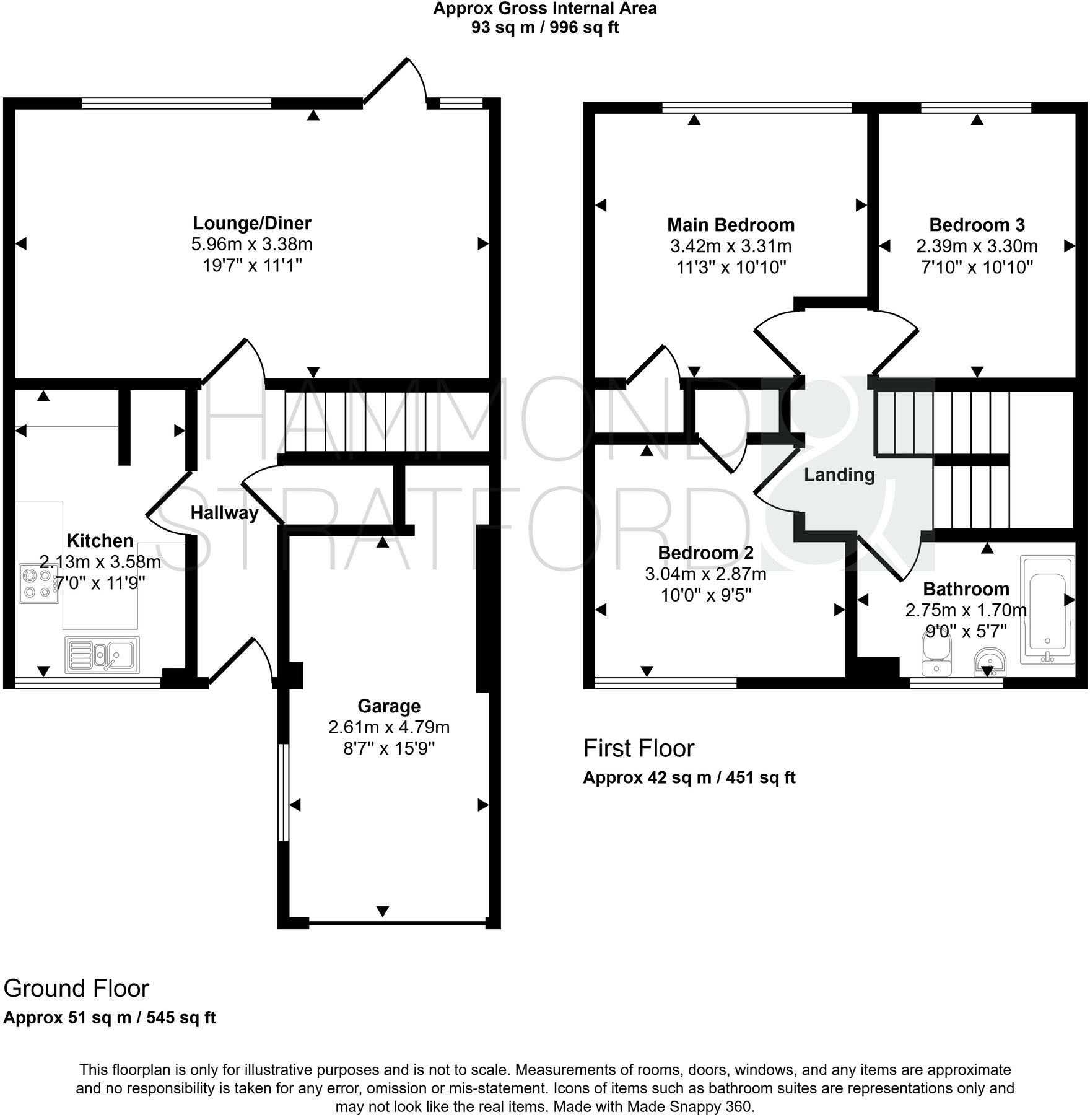 Buckland Rise, Eaton floorplan