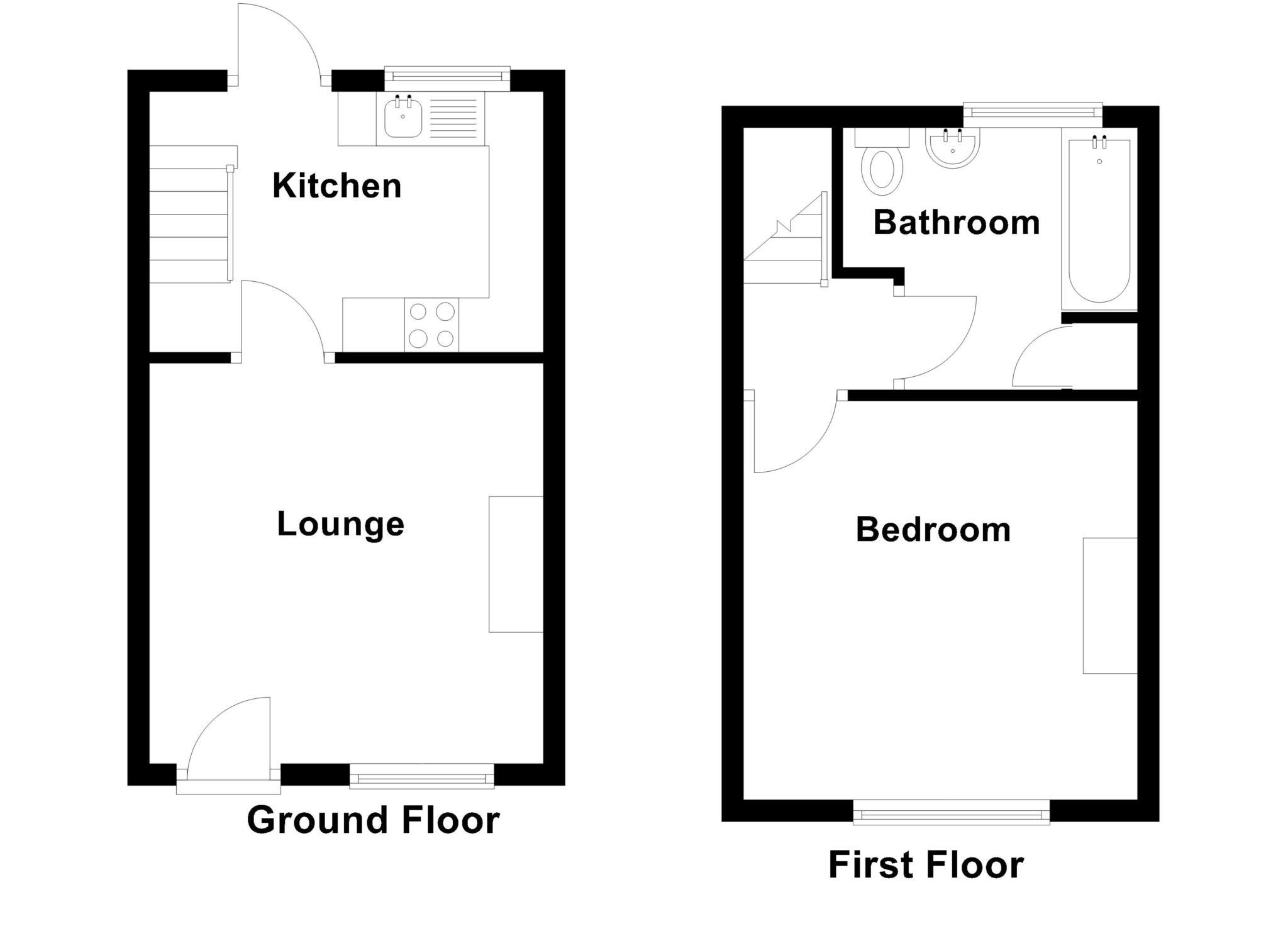 Palmerston Street, Bollington floorplan
