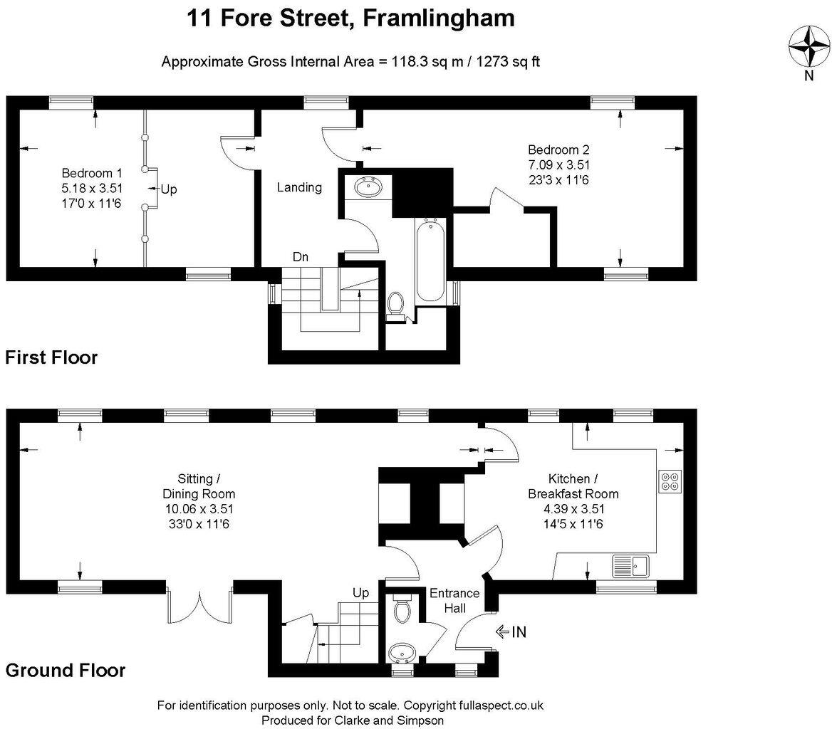 Fore Street, Framlingham, Suffolk floorplan