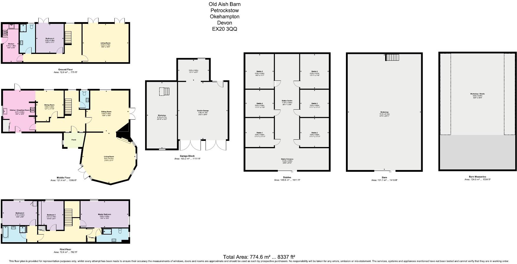 Petrockstow, Okehampton, Devon, EX20 floorplan