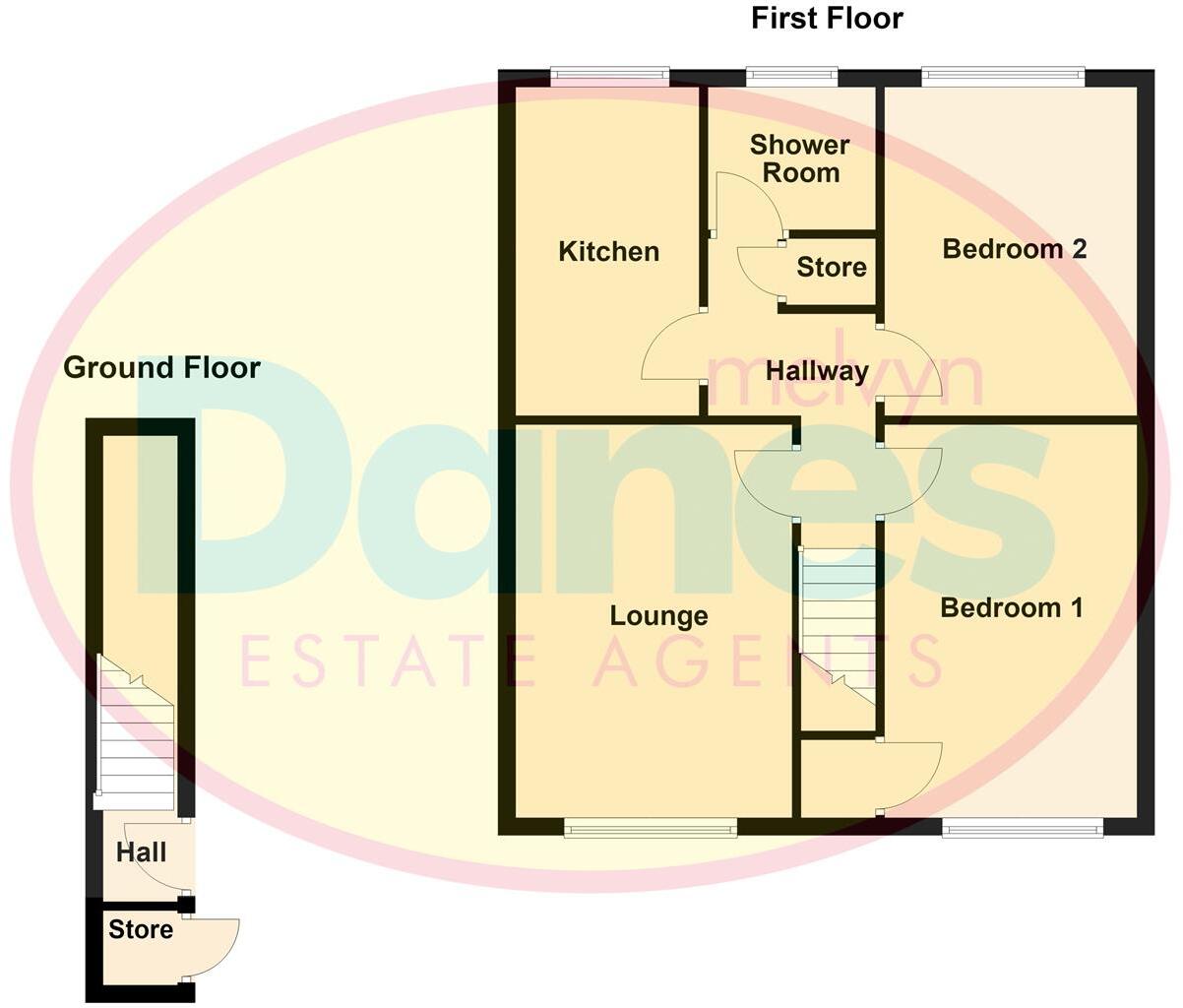 Overton Close, Hall Green, Birmingham floorplan