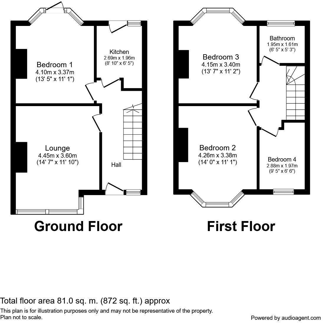 Glenside Avenue, Canterbury, Kent, CT1 floorplan