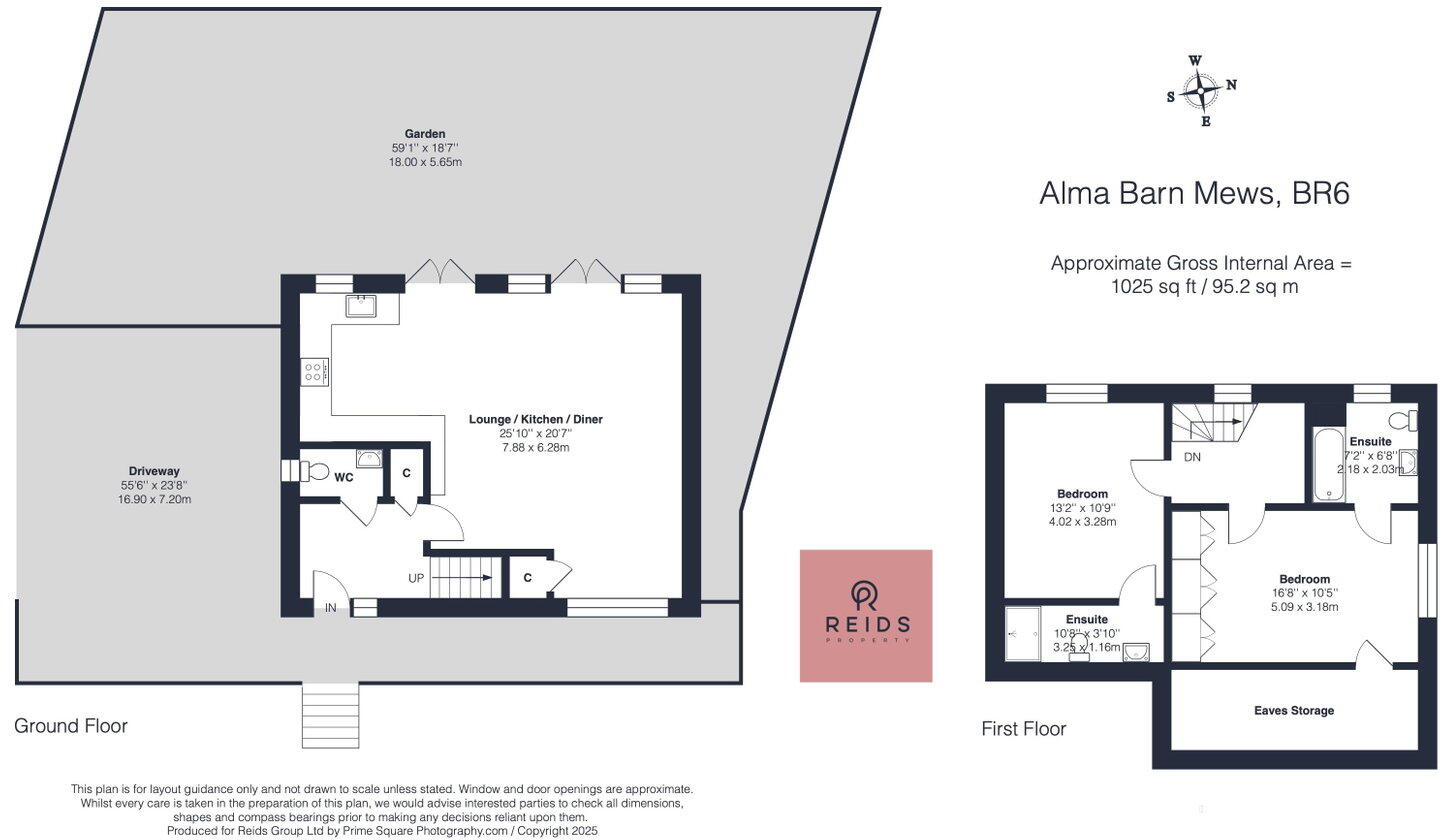 Alma Barn Mews, Chelsfield Lane BR6 floorplan