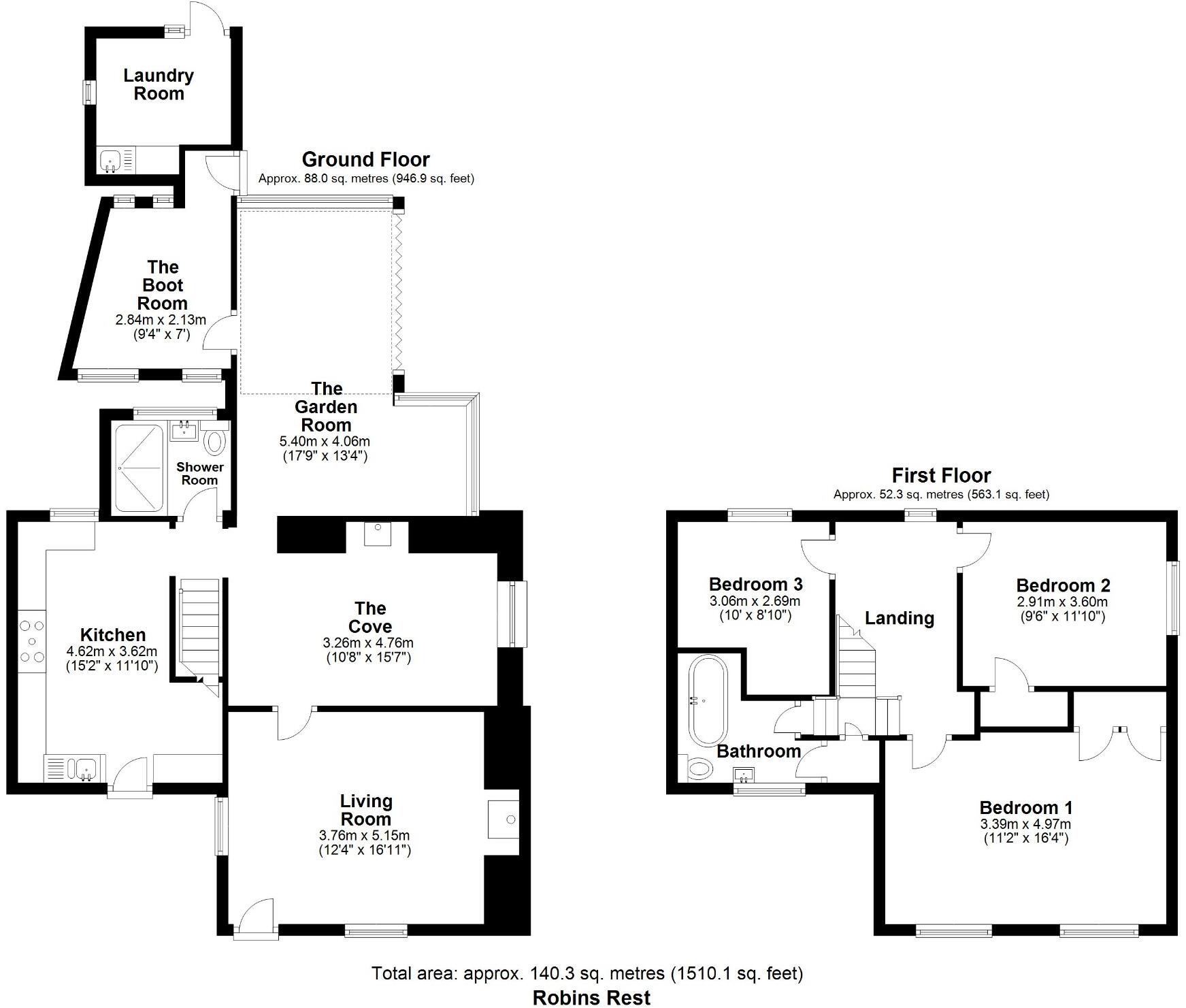 Tuckermarsh, Bere Alston, Yelverton floorplan