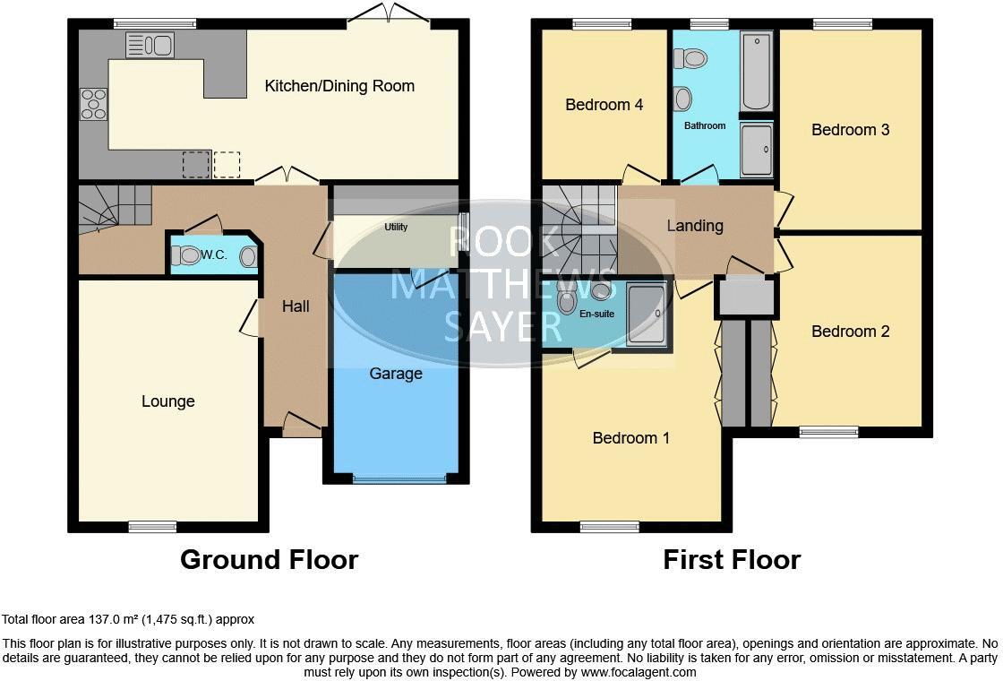 Brockwell Place, Ryton floorplan