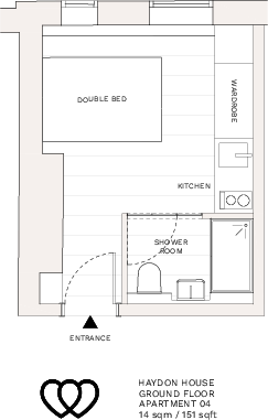 Haydon House, Haydon Way, Wandsworth, London floorplan