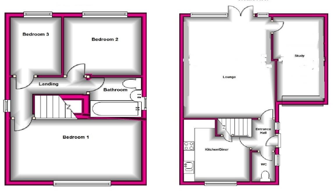 Deerhurst Chase, Bicknacre, Chelmsford floorplan