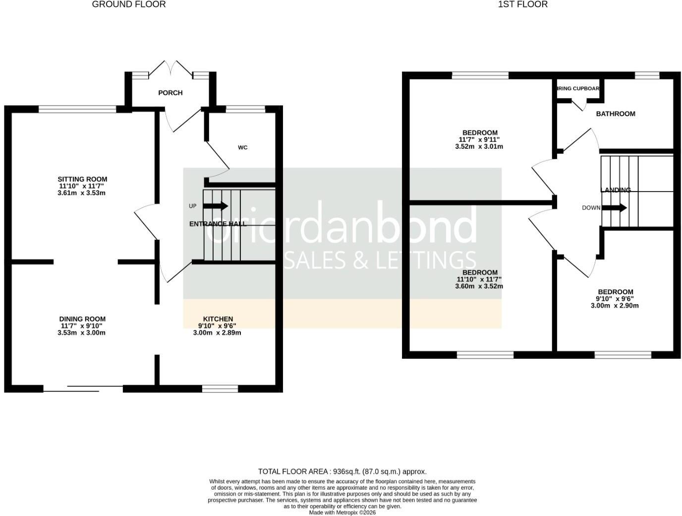 East Paddock Court, Lings, Northampton NN3 floorplan