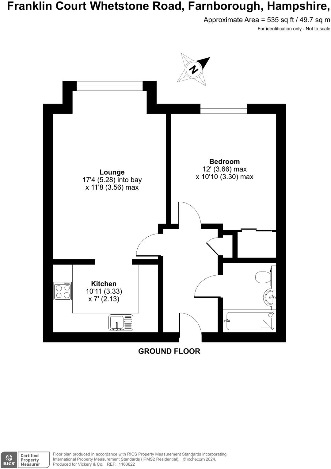 Whetstone Road, Farnborough, Hampshire, GU14 floorplan