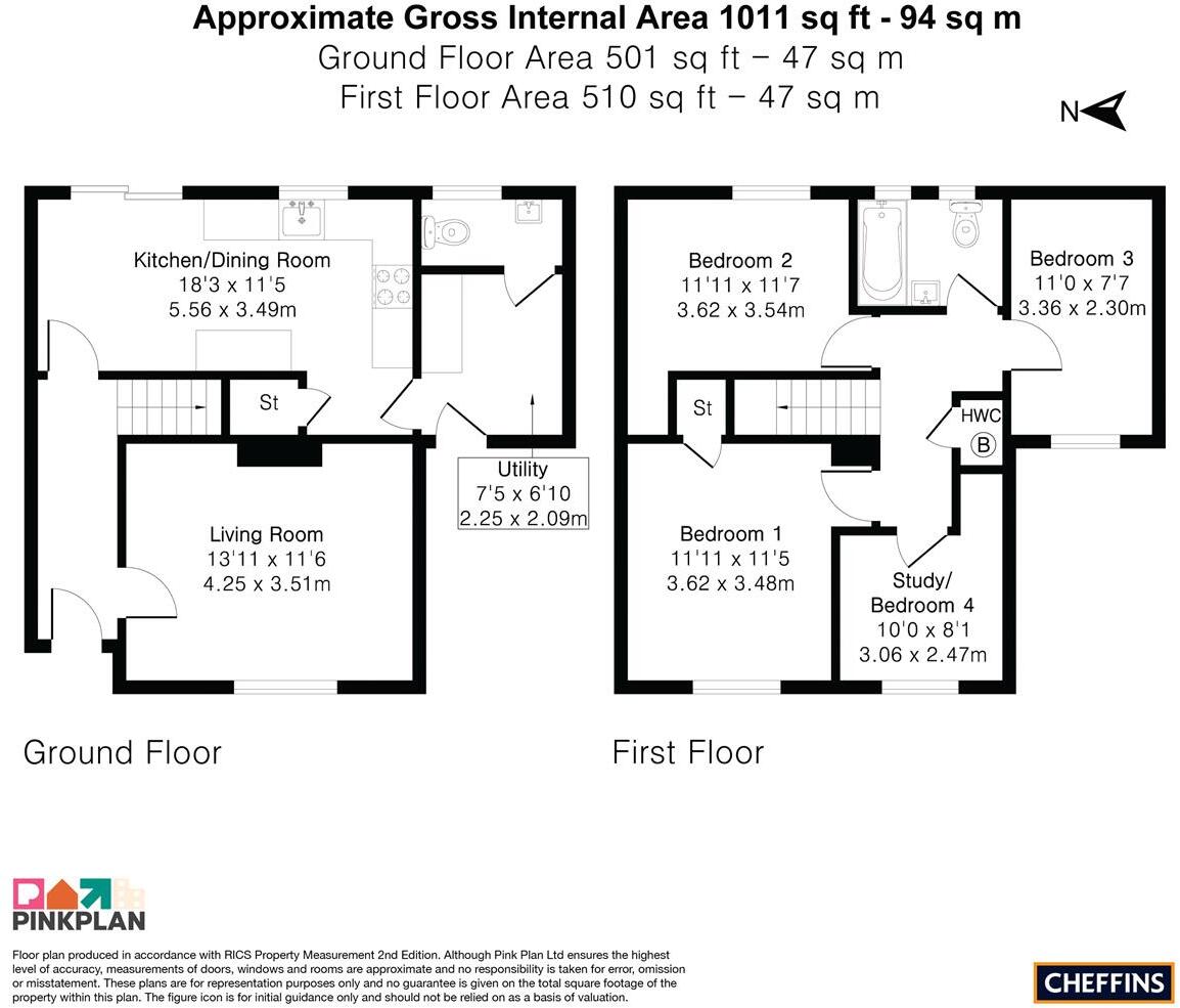 Castle Avenue, Haverhill floorplan