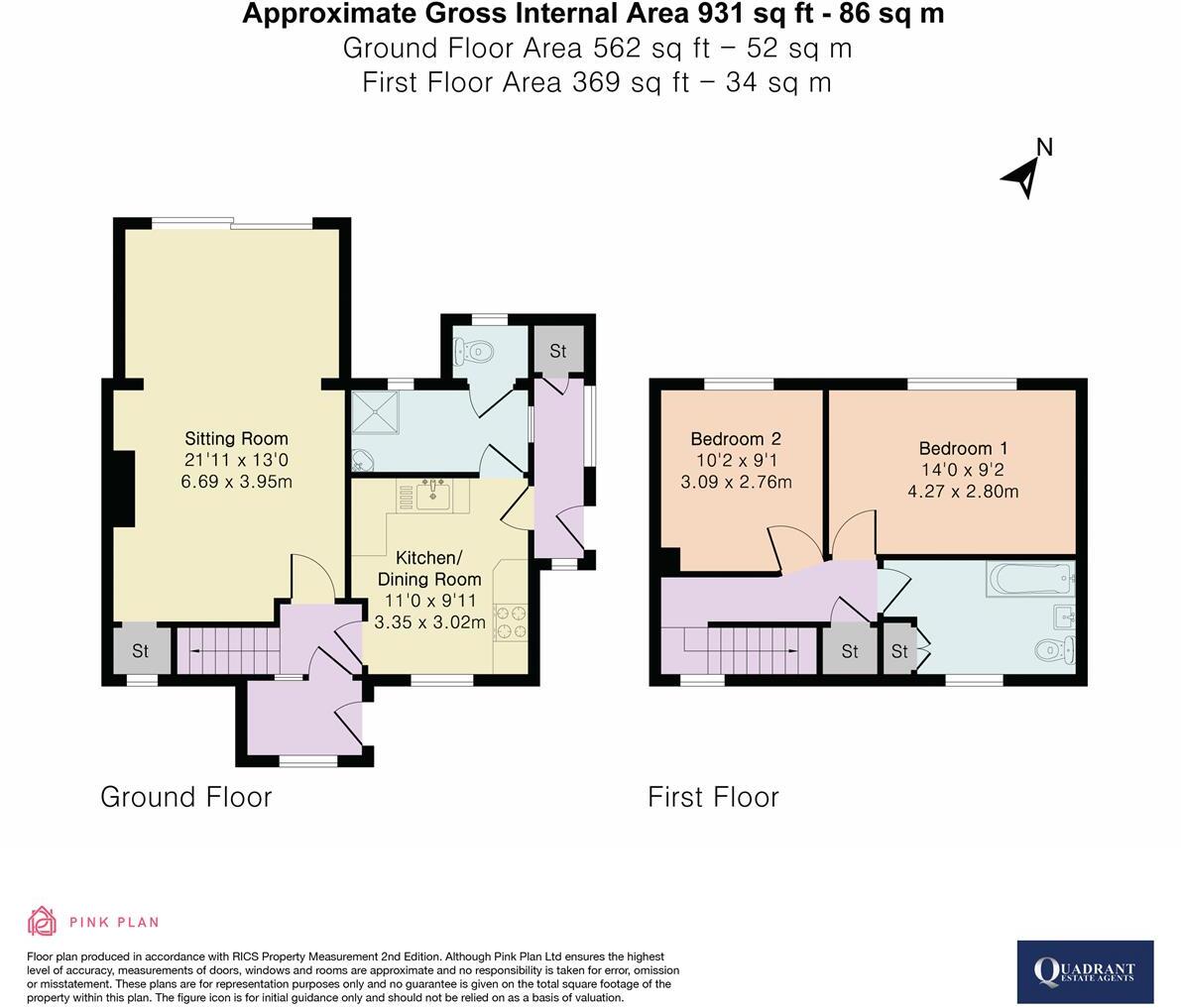 The Oval, Bicester floorplan