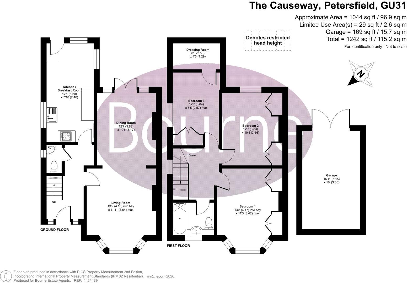 The Causeway, Petersfield, Hampshire, GU31 floorplan