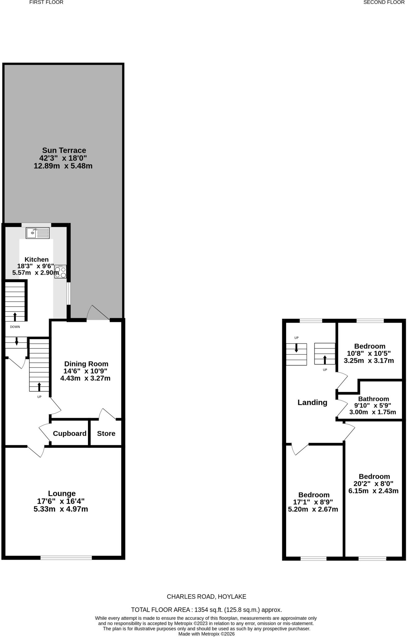 Charles Road, Hoylake, Wirral floorplan