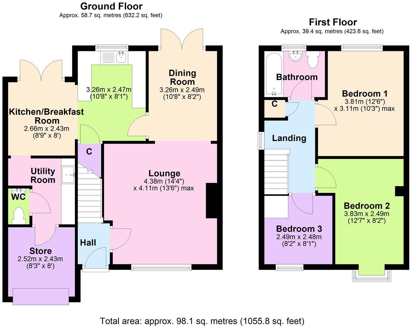 Pembury Mews, Brompton-on-Swale, Nr Richmond floorplan