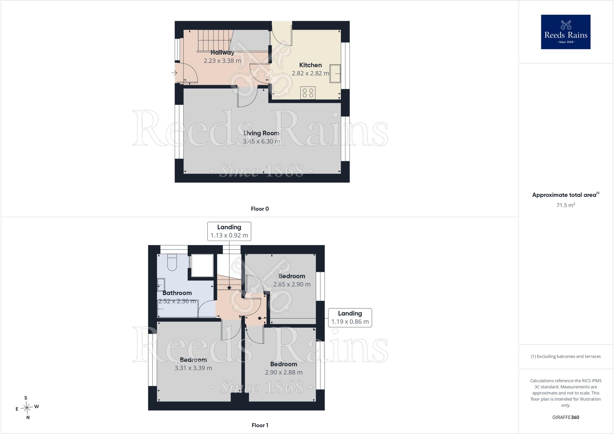 York Avenue, Huddersfield, West Yorkshire, HD2 floorplan