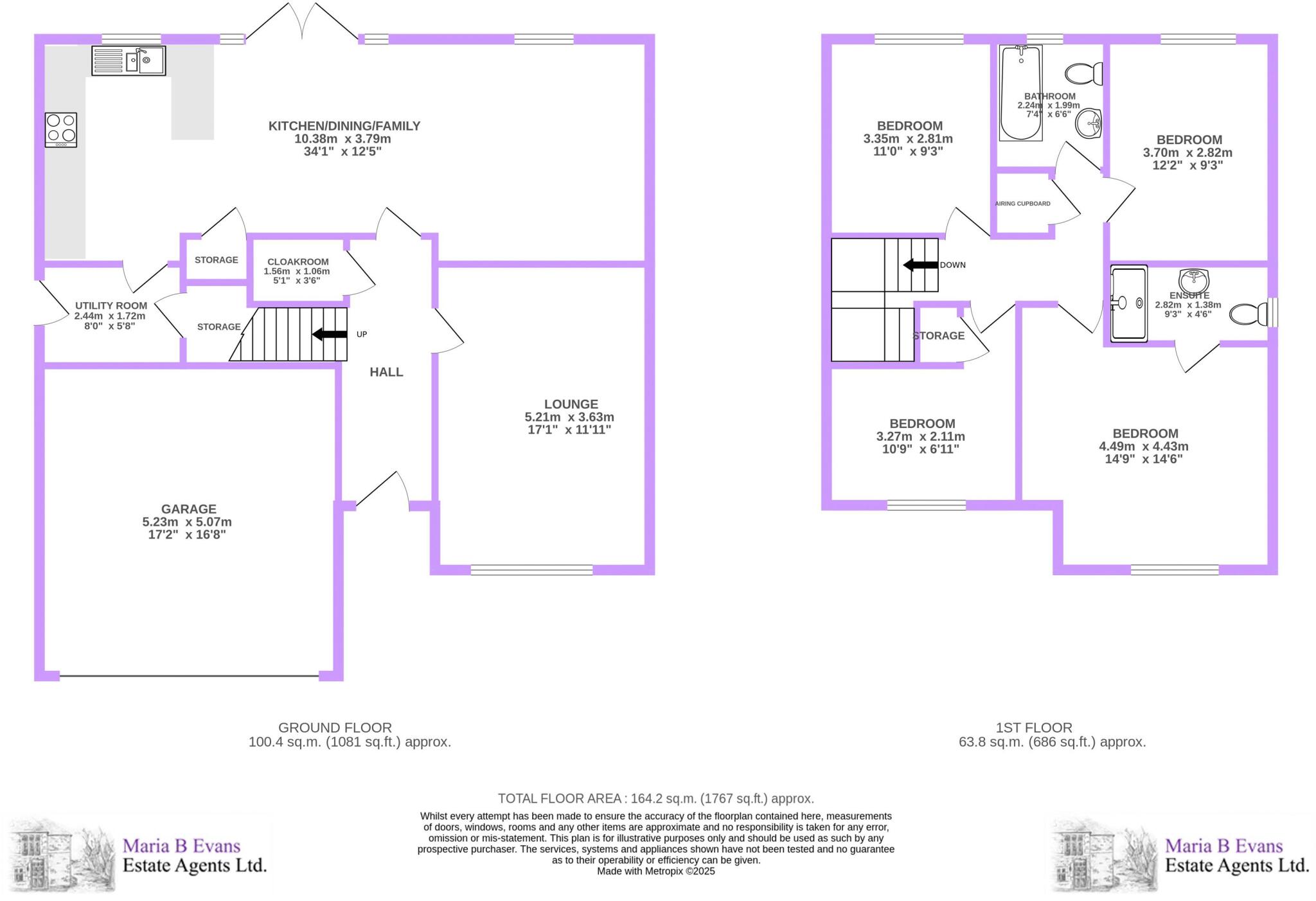 24 Penwortham Avenue, Burscough L40 7AT  floorplan