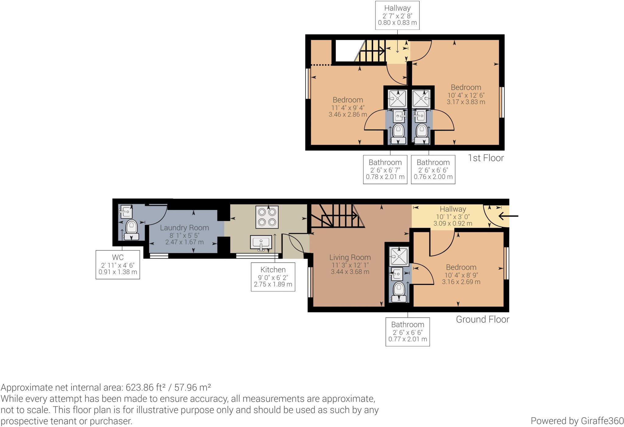 Errol Street, Middlesbrough floorplan