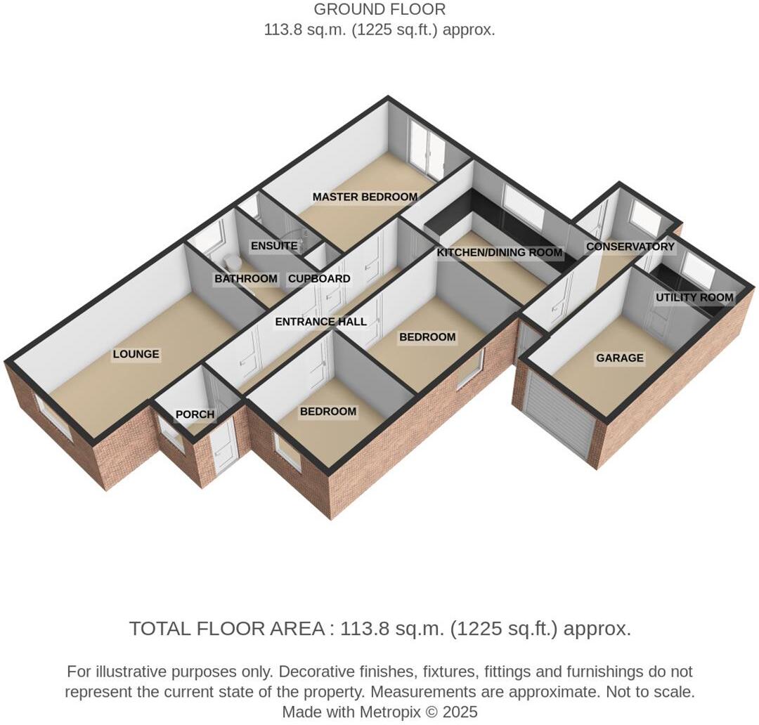Back Lane, Catfield floorplan