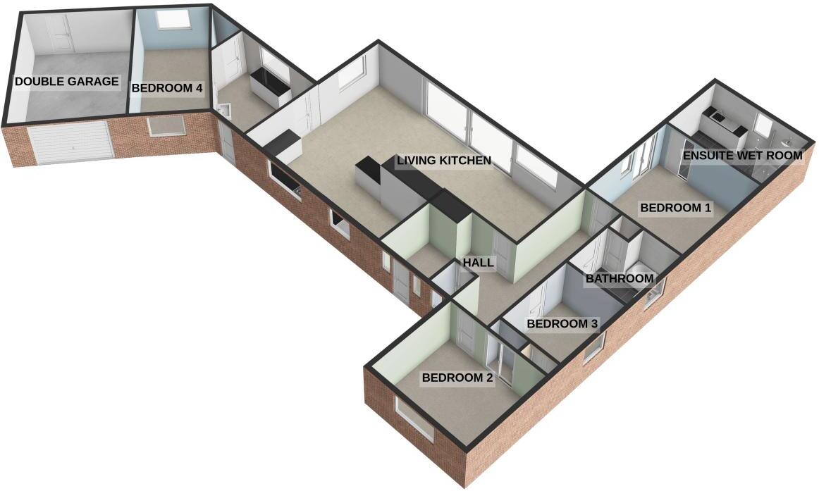 Landswood Park, Hartford floorplan