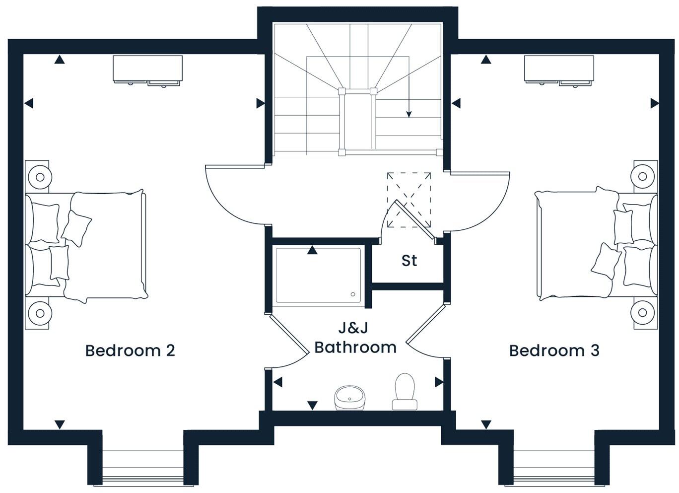 Waterslade Way, Houghton Regis, Dunstable, Bedfordshire, LU5 floorplan