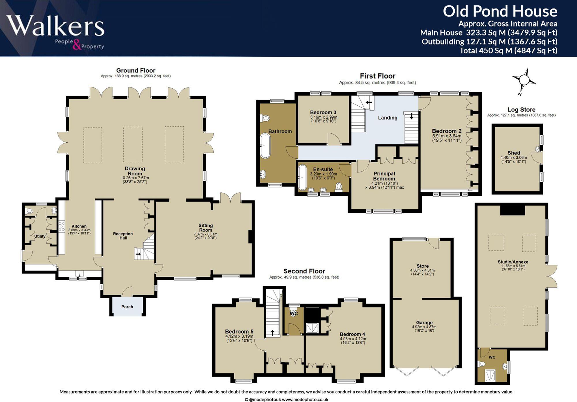 Nine Ashes Road, Near Blackmore floorplan
