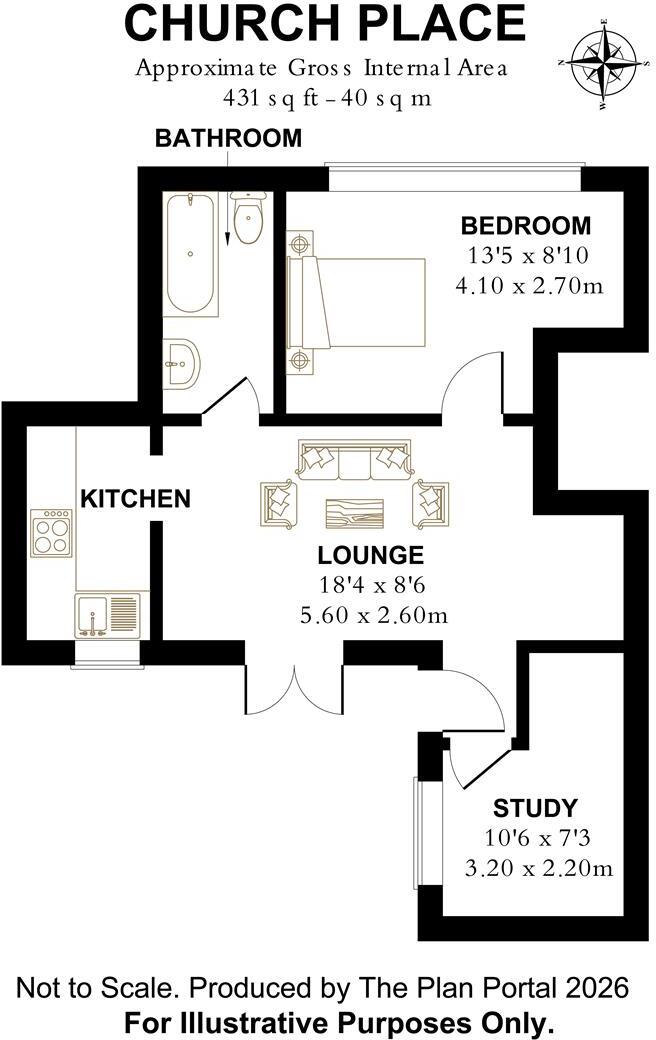Church Place, Brighton floorplan
