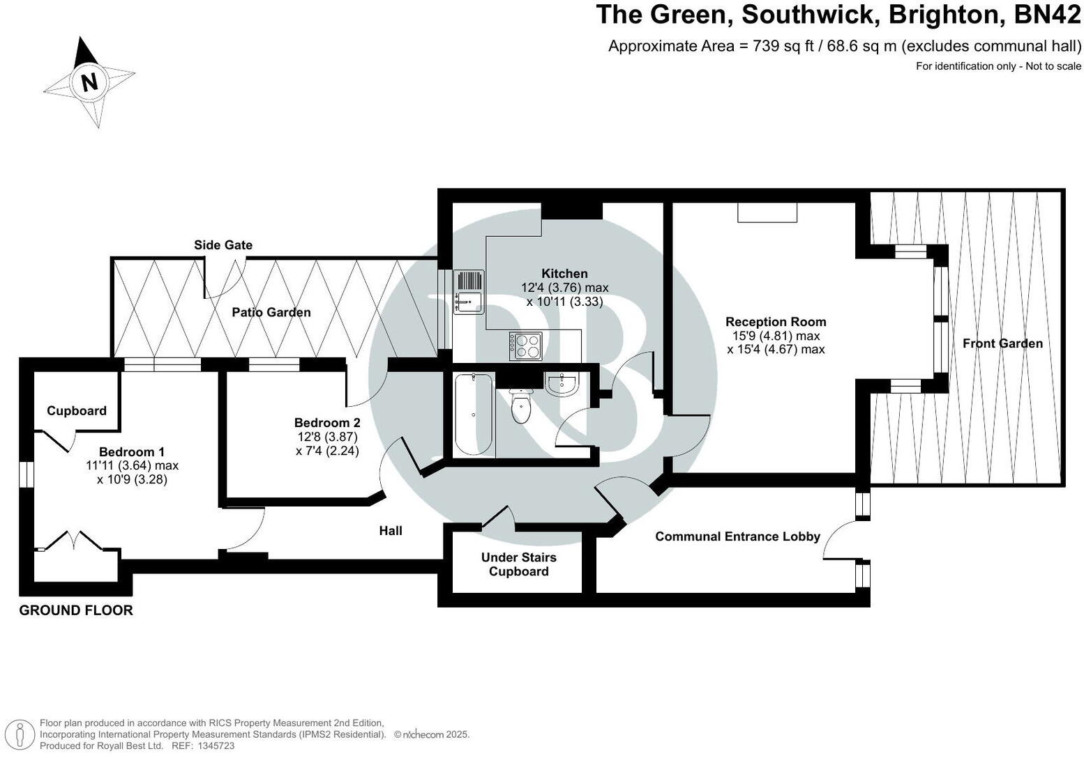 The Green, Southwick, Brighton, BN42 4FX floorplan
