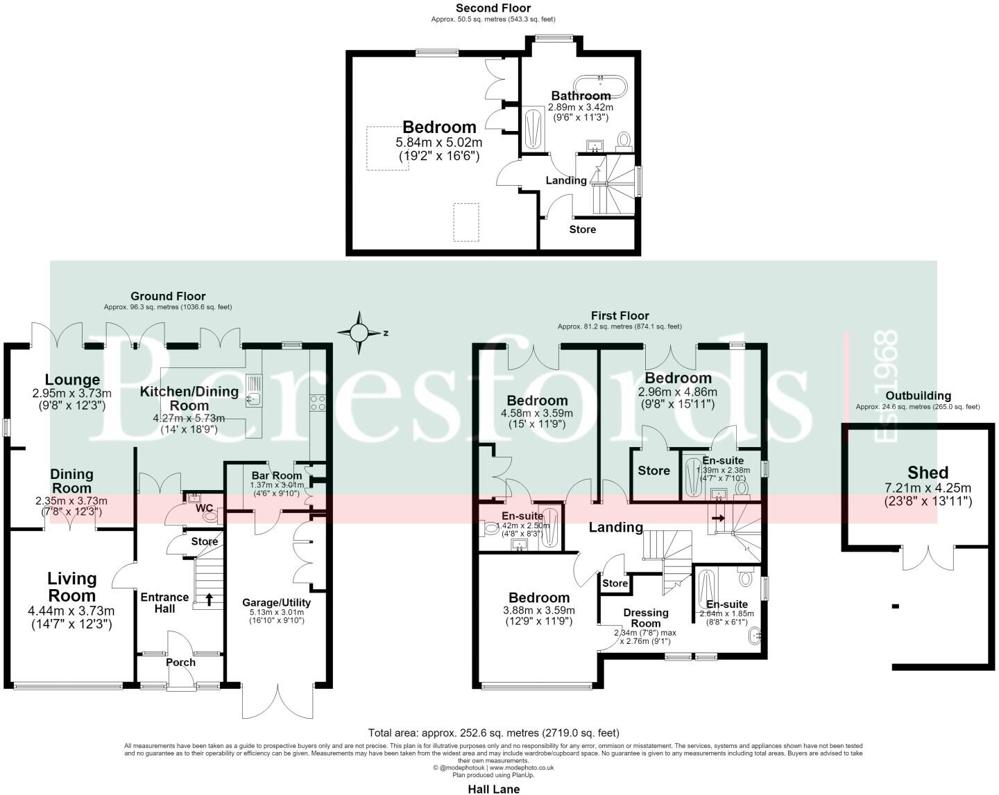 Hall Lane, Upminster, RM14 floorplan