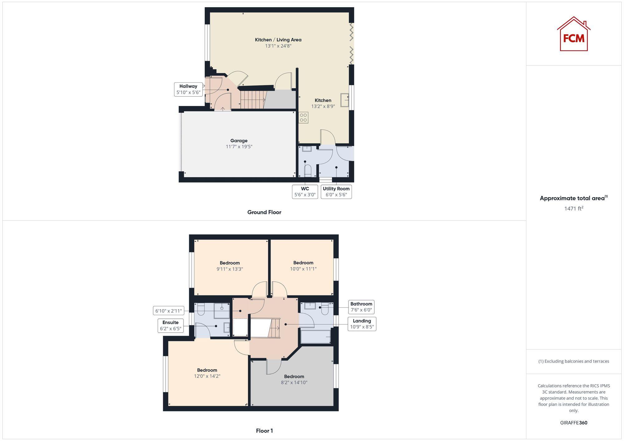 Potters Meadow, Workington, CA14 floorplan