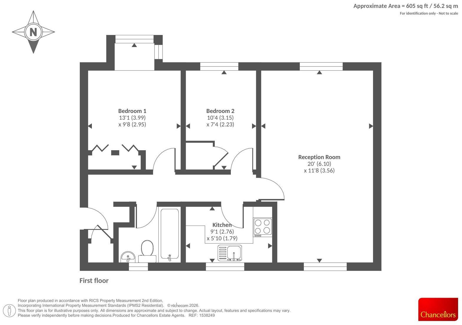 Middle Furlong, Didcot floorplan