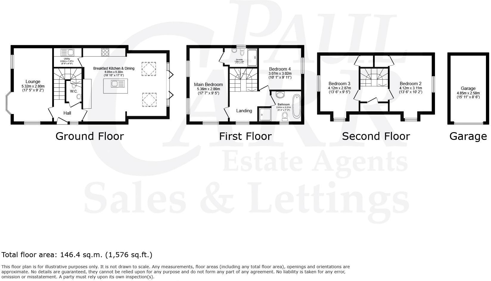 Earlswood Way, Cannock floorplan