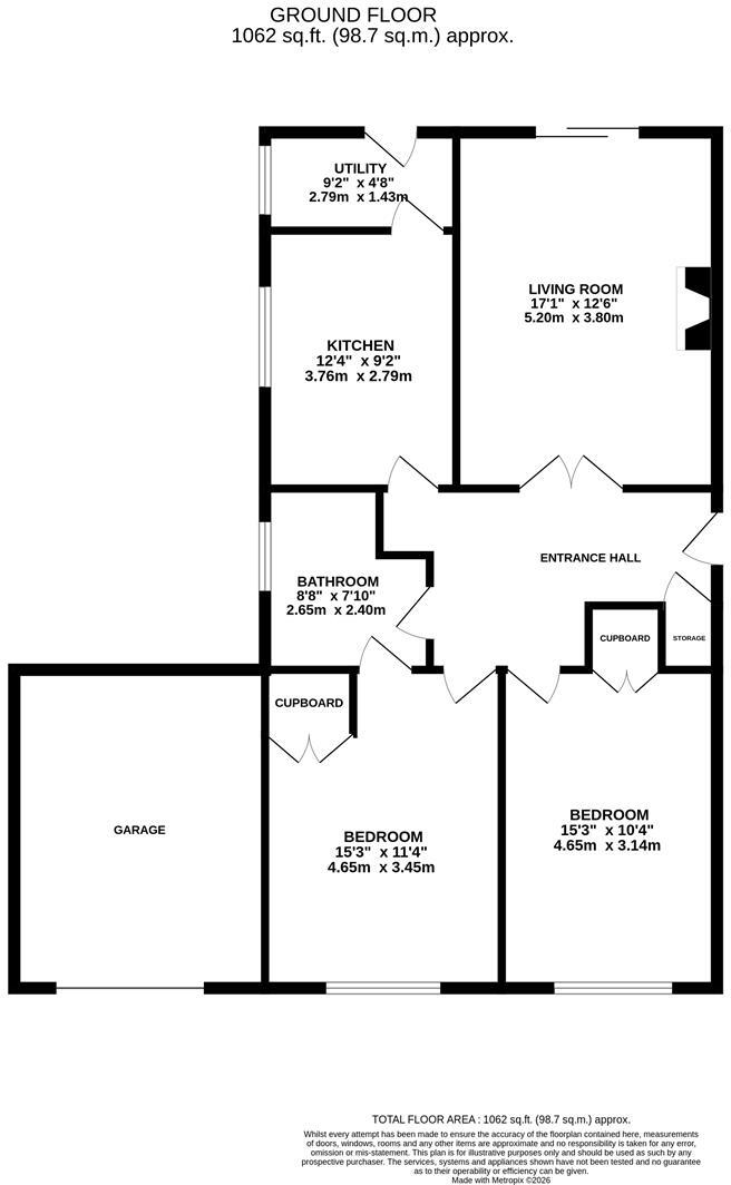 Rye Road, Hastings floorplan