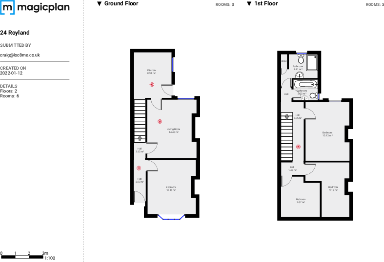 Royland Road, Loughborough floorplan
