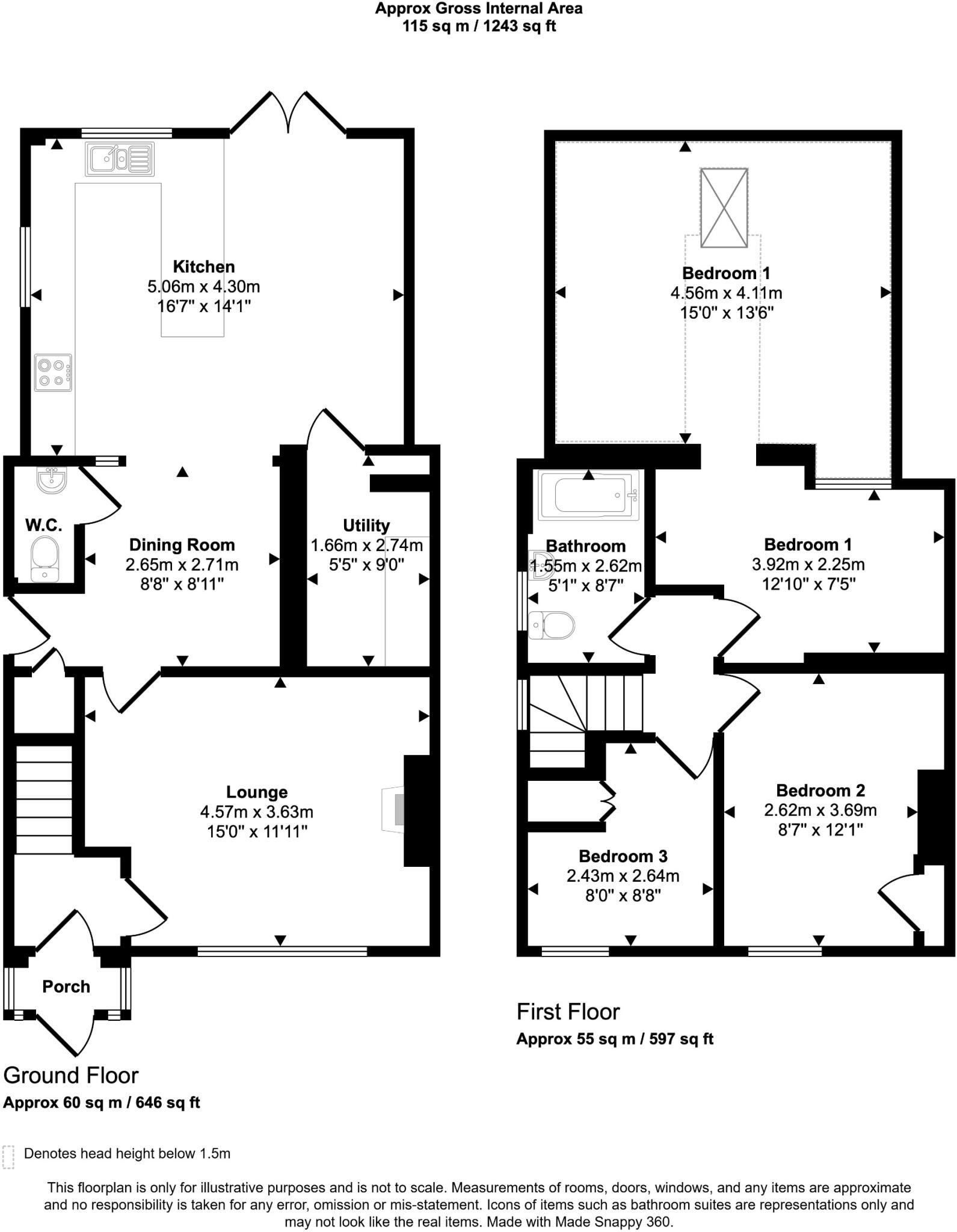 Ransom Avenue, Worcester, WR5 floorplan