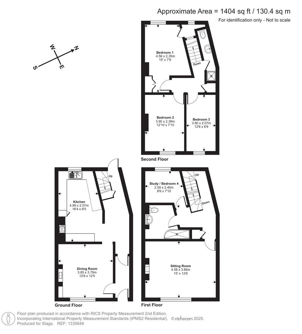 High Street, Ide, Exeter floorplan