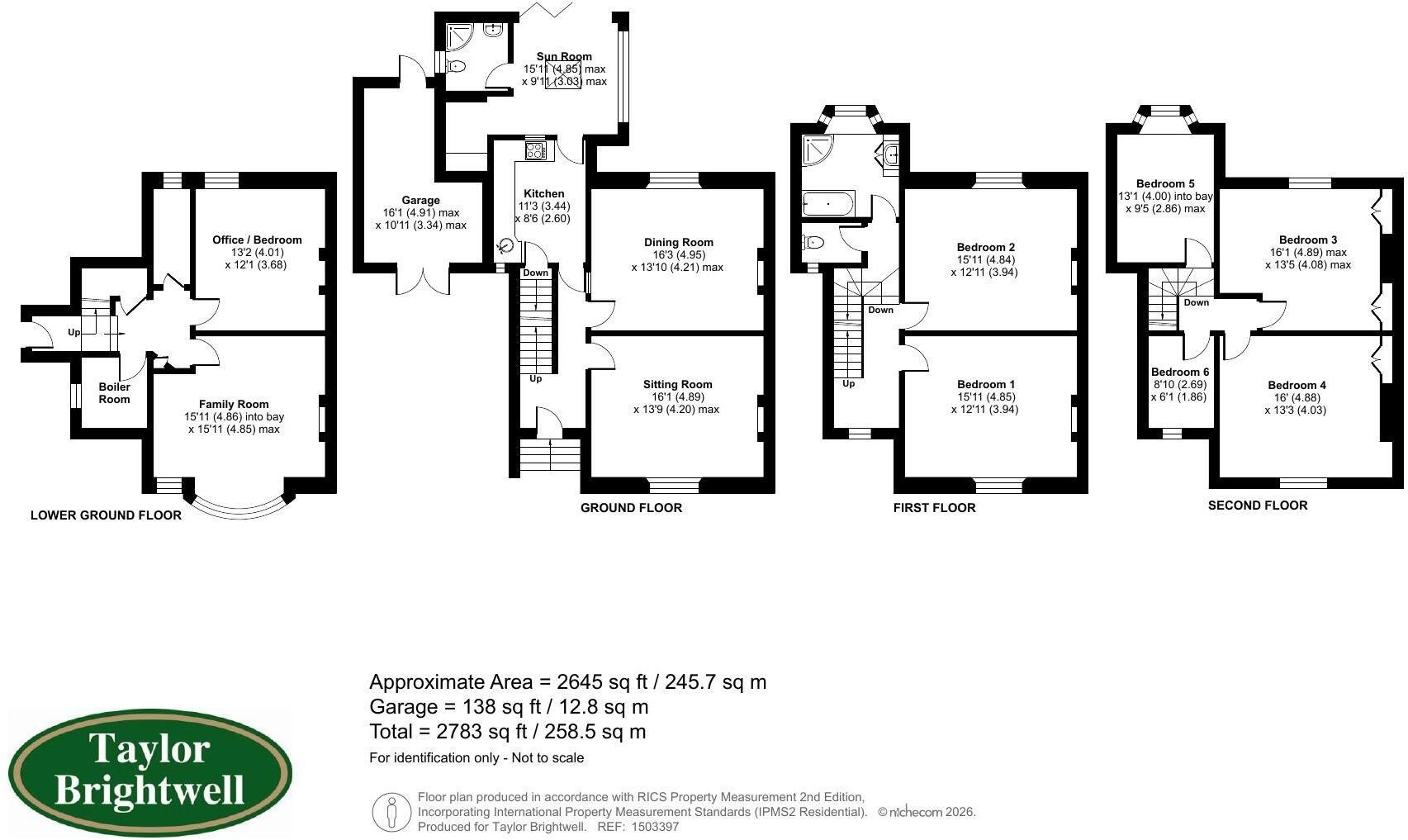 Bromham Road, Bedford floorplan