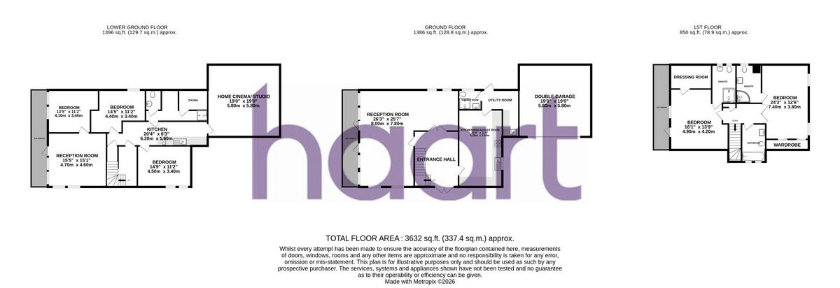 Frith End, Bordon floorplan