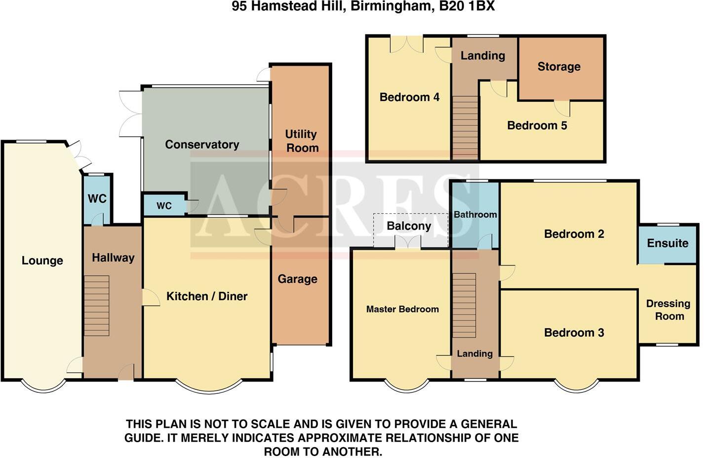 Hamstead Hill, Handsworth Wood, Birmingham floorplan
